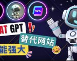 Ai聊天工具ChatGPT的替代网站,3大功能强大的人工智能工具-学习资源社