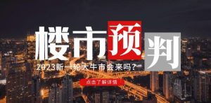 樱桃大房子2023楼市预判:新一轮大牛市会来吗?【付费文章】-学习资源社