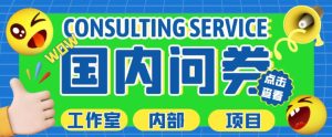 最新工作室内部国内问卷调查项目,单号轻松日入30+多号多撸【详细玩法教程】-学习资源社