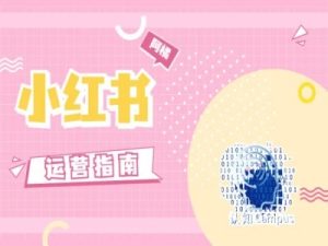 小红书运营指南,没有套路,全是经验-学习资源社
