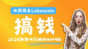 法国闲鱼Leboncoin跨境电商教程:环境邮箱电话解决产品上传及流量,悄悄赚钱【揭秘】-学习资源社