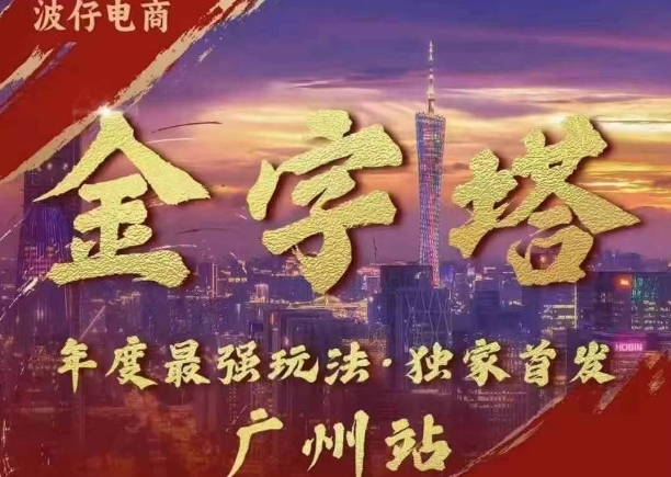 波仔电商·线下课ppt-10月30号，金字塔玩法 3天极速起量，88页ppt，3天起量!-学习资源社