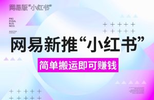 网易官方新推“小红书”,搬运即有收益,新手小白千万别错过(附详细教程)【揭秘】-学习资源社