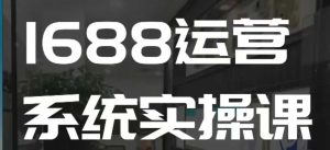 1688高阶运营系统实操课,快速掌握1688店铺运营的核心玩法-学习资源社