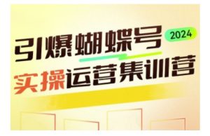 引爆蝴蝶号实操运营,助力你深度掌握蝴蝶号运营,实现高效实操,开启流量变现之路-学习资源社