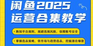 2025闲鱼电商运营全集,2025最新咸鱼玩法-学习资源社
