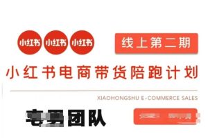 小红书电商带货课2期,月利润20个的小红书电商的有货源,无货源,虚拟产品,付费投流等整套玩法-学习资源社