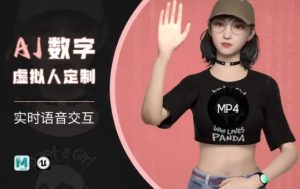 Ai数字人虚拟(智能体)实时语音交互特训营,自行定制超写实角色AI数字人交互技术-学习资源社
