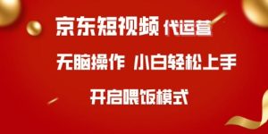 京东短视频代运营,全程喂饭,小白轻松上手【揭秘】-学习资源社