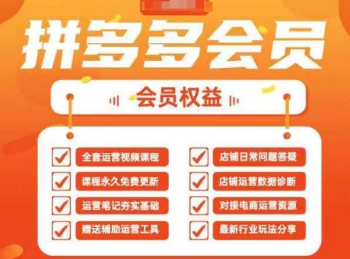 2025拼多多运营实战课，40节全流程教学，覆盖拼多多运营全链路-学习资源社