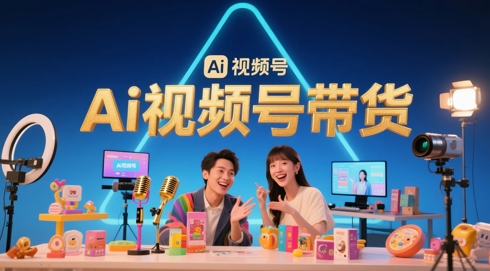 风口已至！AI视频号带货轻松月入过1W，99%的普通人却卡在内容制作门槛-学习资源社
