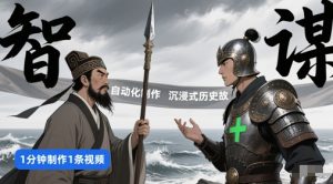 扣子工作流一键生成沉浸式历史故事,一天工作量,3分钟搞定-学习资源社