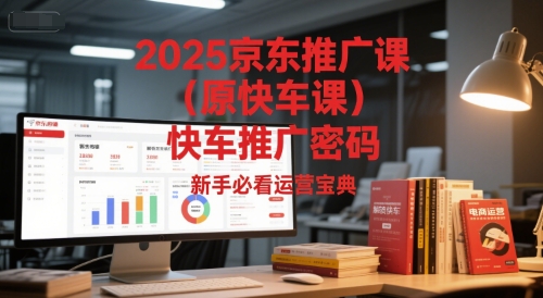 2025京东推广课（原快车课）解锁京东快车推广密码，新手必看运营宝典-学习资源社