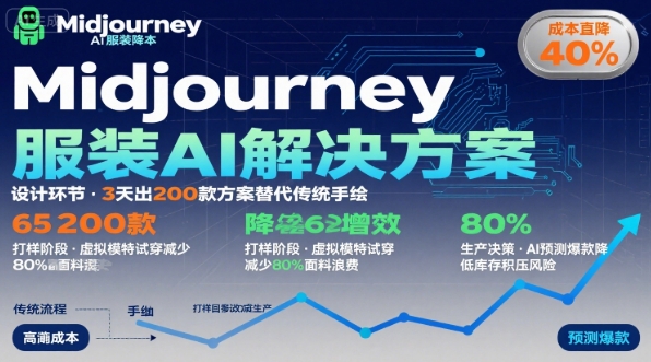 AI在服装领域的运用，使用midjourney做服装辅助企业降低成本-学习资源社