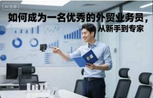 如何成为一名优秀的外贸业务员,从新手到专家-学习资源社