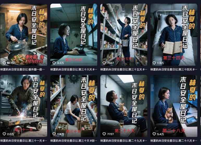 十个作品涨粉近20W！用AI制作末日安全日记连载，日入4位数，评论区爆肝求更新（附详细步骤）-学习资源社